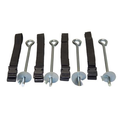Kit ancrage trampoline  4 sardines et sangles universelles
