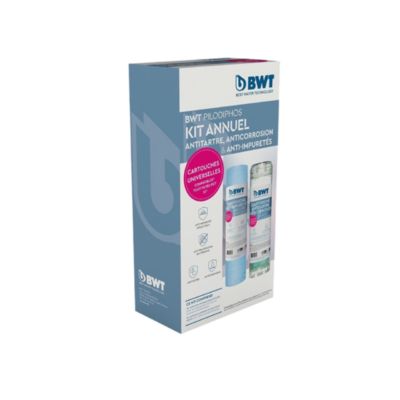 Kit annuel antitarte BWT Pilodiphos compatible avec tous les filtres 10"
