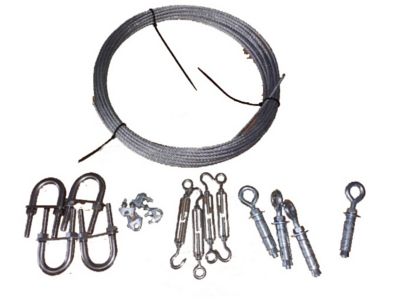Kit Anti-tempête pour abri composite Green Outside