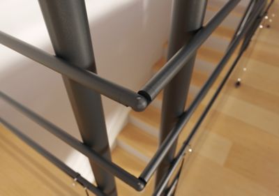 Kit articulation pour garde corps Oxalis gris