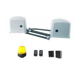 KIT - Automatisme de portail a battants - systeme a bras articules - moteur 230V - 250Kg - 2 Metres - MYHOOK by PROTECO - 1159