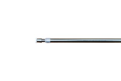 Kit barre de rideau GoodHome 50/80 Konera Nickel