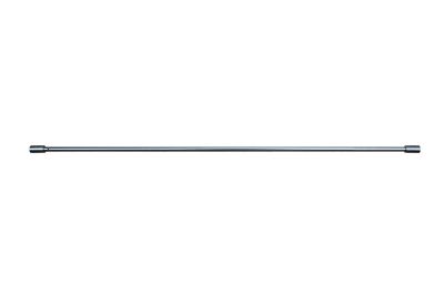 Kit barre de rideau GoodHome embout bouchon 50/80 Dokos Nickel