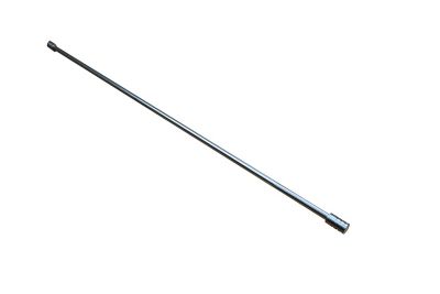 Kit barre de rideau GoodHome embout bouchon 70/100 Dokos Nickel