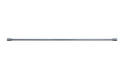 Kit barre de rideau GoodHome embout bouchon 70/100 Dokos Nickel