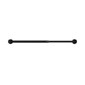 Kit Barre de vitrage Dokos GoodHome extensible ⌀7/9mm Long.70/100cm noir