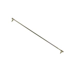 Kit Barre de vitrage GoodHome extensible ⌀7/9mm Long.100/150cm or