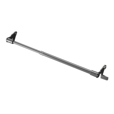 Kit Barre de vitrage GoodHome extensible ⌀7/9mm Long.30/50cm argent