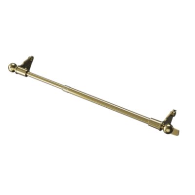 Kit Barre de vitrage GoodHome extensible ⌀7/9mm Long.30/50cm or