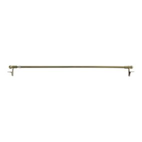 Kit Barre de vitrage GoodHome extensible ⌀7/9mm Long.30/50cm or