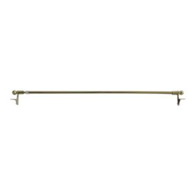 Kit Barre de vitrage GoodHome extensible ⌀7/9mm Long.30/50cm or