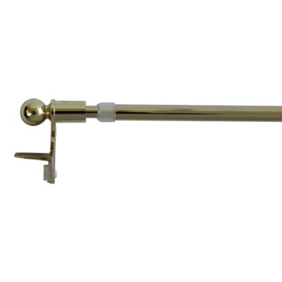 Kit Barre de vitrage GoodHome extensible ⌀7/9mm Long.30/50cm or