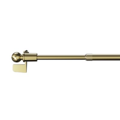 Kit Barre de vitrage GoodHome extensible ⌀7/9mm Long.30/50cm or