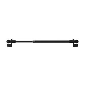 Kit Barre de vitrage Konera GoodHome extensible ⌀7/9mm Long.70/100cm noir