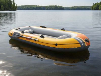 Kit bateau gonflable 3 places Challenger 3 avec rames et gonfleur - Intex