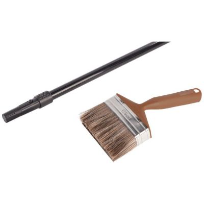 kit brosse lasure coudée sur perche