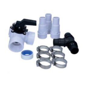 Kit by-pass diamètre 32/38 mm pour pompe à chaleur - Poolex