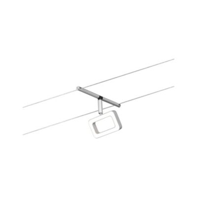 Kit cable wire LED système frame IP20 5x4,8W GU5,3 L.100 x l.10,4 x H.13 cm Paulmann blanc dépoli