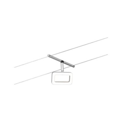 Kit cable wire LED système frame IP20 5x4,8W GU5,3 L.100 x l.10,4 x H.13 cm Paulmann blanc dépoli