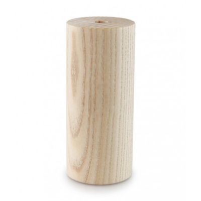 Kit Cache Douille Tube en Bois Brut 90mm à Personnaliser  Une Touche Moderne pour Vos Luminaires