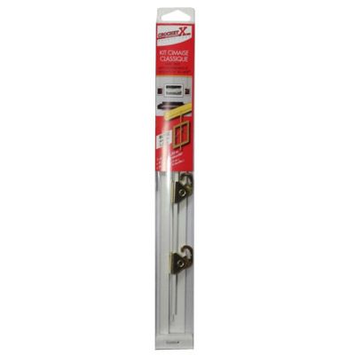 Kit cimaise décorative 1,50 m coloris blanc