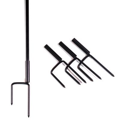Kit clôture filet à poules 24 M avec porte 9 piquets double pointe
