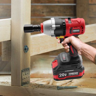 Kit combiné sans fil 20 V, ensemble d'outils 3 en 1, comprenant une boîte à outils, une perceuse, une clé à chocs, un outil