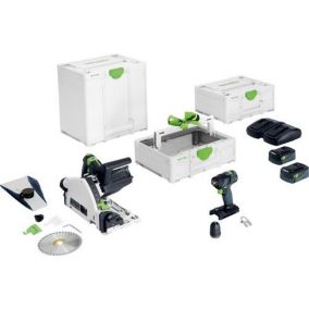 Kit Combo sans fil FESTOOL Universel - TSC 55 K + TXS 18 + TB M 137 - 578024