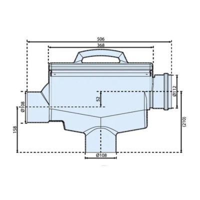 Kit Complet Cuve 6000L à enterrer pour récupération d'eau de pluie pour le jardin