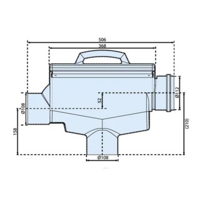 Kit Complet Cuve 7500L à enterrer pour récupération d'eau de pluie pour le jardin