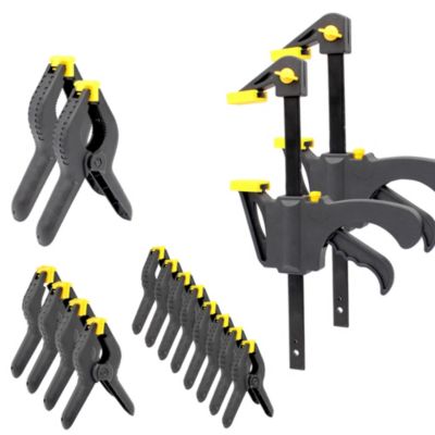Kit Complet de Serrage FISHTEC Travaux Bois 18 Pièces