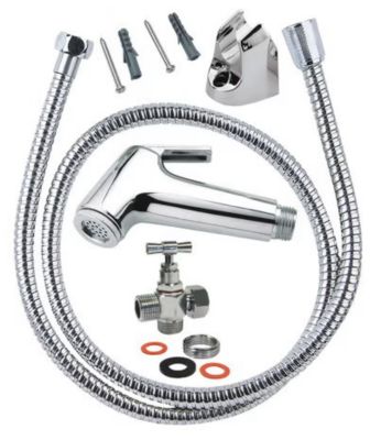 Kit complet hygiène avec douchette plastique Somatherm for you CKITHY-A