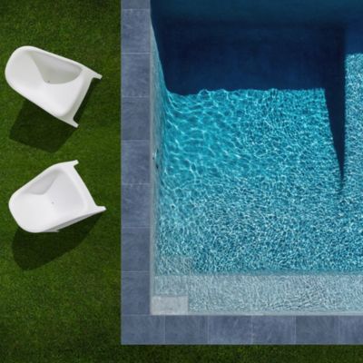KIT COMPLET - Margelles pour piscine 10x5m en Pierre Bleue Vietnam (avec colle, joint, hydrofuge ...)  - RO'MA NATURE