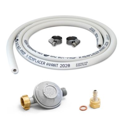 Kit connexion gaz complet pour réchauds gaz tuyau souple 1.50m + Embout ...