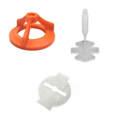 Kit Croisillons Autonivelants à visser 600 pcs (200 Croisillons 3 mm + 200 Cadrans HI-FIX + 200 Bagues de Protection) - Diamwood