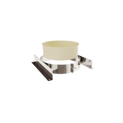 Kit d'accrochage pour sortie de toit polyvalente Ø180 Poujoulat