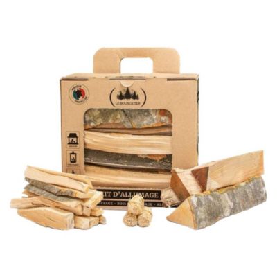 Bois D'allumage En Chêne 10kg - Séché Au Four (<8% Humidité), Pour Cheminée, Barbecue, Feu De Camp - 8