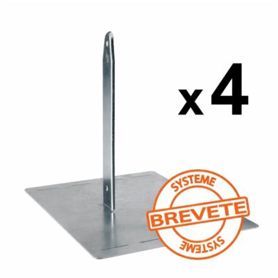 Kit d'ancrage pour portique Secur'in - Sans béton