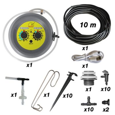 Kit d'arrosage autonome pour 10 plantes Summer kit
