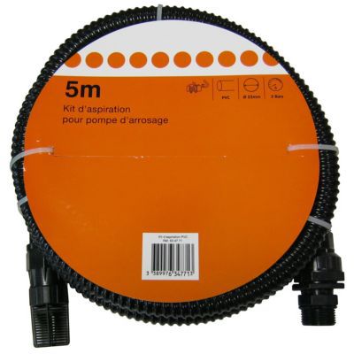 Kit d'aspiration pour pompe d'arrosage 5m