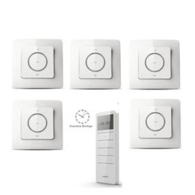 Kit d'automatisme pour volet roulant avec fonction horloge
