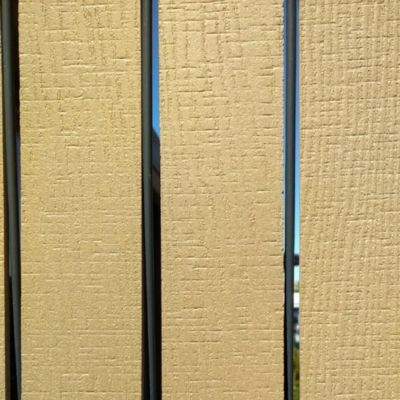Kit d'occultation Composite Long 15 m Haut 123x250 - couleur TECK 3D WOOD
