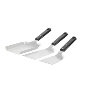 Kit de 3 spatules en inox pour plancha Le Marquier