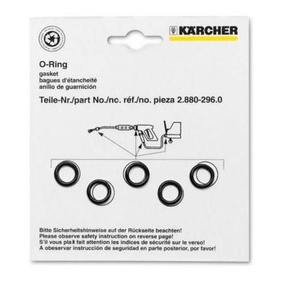 Kit de 5 Joints Toriques pour Nettoyeurs Haute Pression Karcher | Castorama