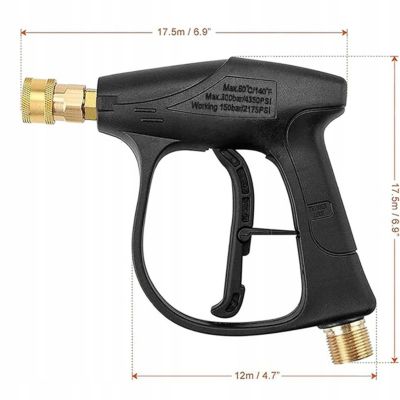 Kit de 5 Pistolets à Air Comprimé + Pistolet Haute Pression 4350 PSI 22 MM + Adaptateur EasyLock M22 - 300 Bar