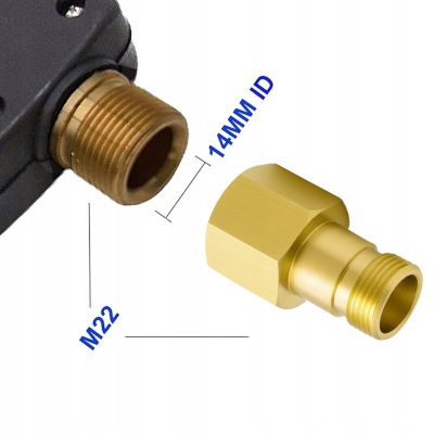 Kit de 5 Pistolets à Air Comprimé + Pistolet Haute Pression 4350 PSI 22 MM + Adaptateur EasyLock M22 - 300 Bar