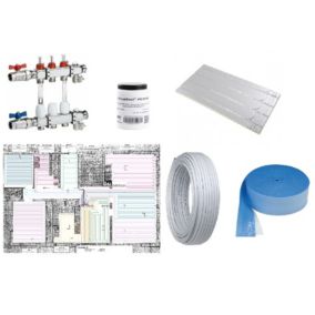 Kit de base pour Plancher chauffant Mince au m² (Minimum de commande 30m²)