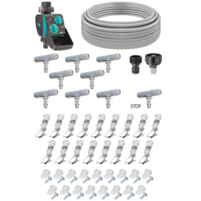 Kit de brumisation pour extérieur avec programmateur 12m Claber