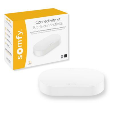 Kit de connectivité - Somfy - Compatible moteurs io & RTS - Contrôle à la voix et à distance - Jusqu'à 20 équipements