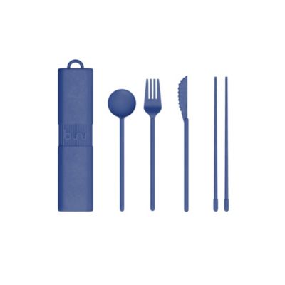 Kit de couverts Nomade bleu nuit